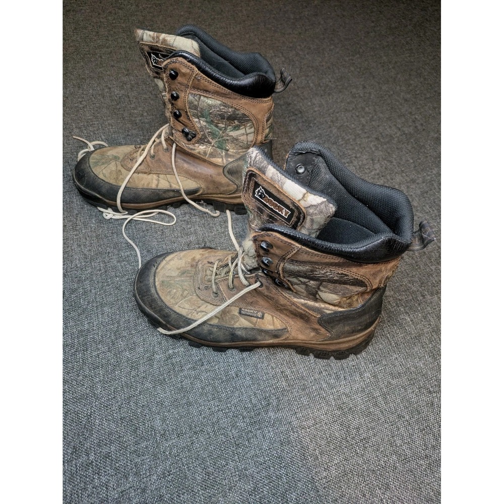 Rocky Core Waterproof 400G Insulated Outdoor Boots Camo Size 10.5 M Hunting